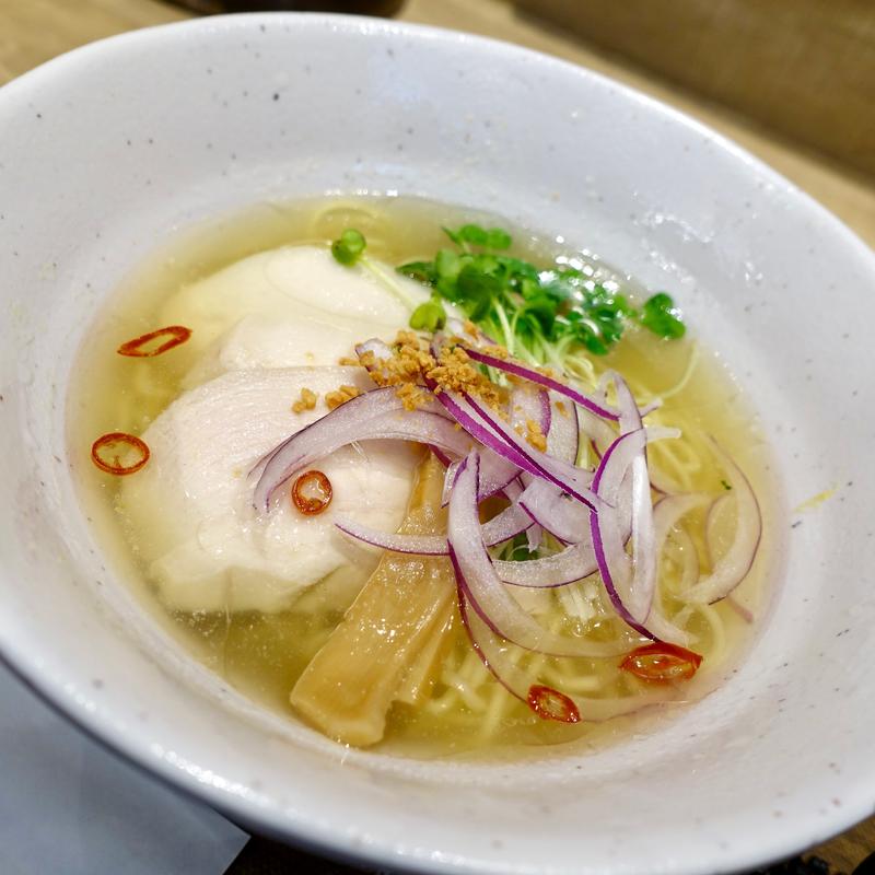 和人の塩中華そば（大盛）(麺屋和人 あべのHoop店)