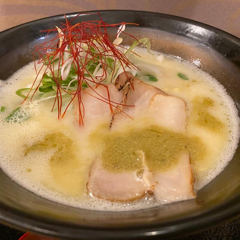 鶏貝白湯ラーメン(菅乃亭)
