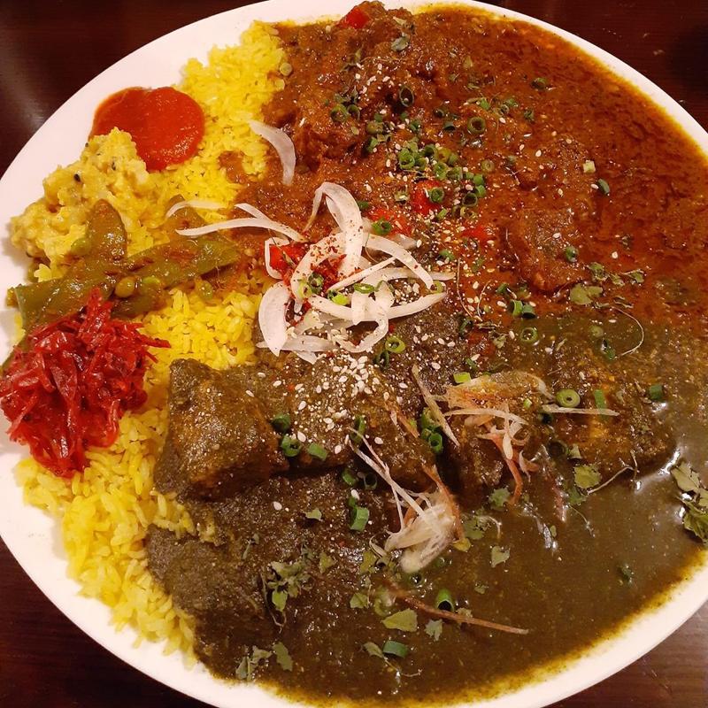 2種合いがけ 大盛(コイチカレー)