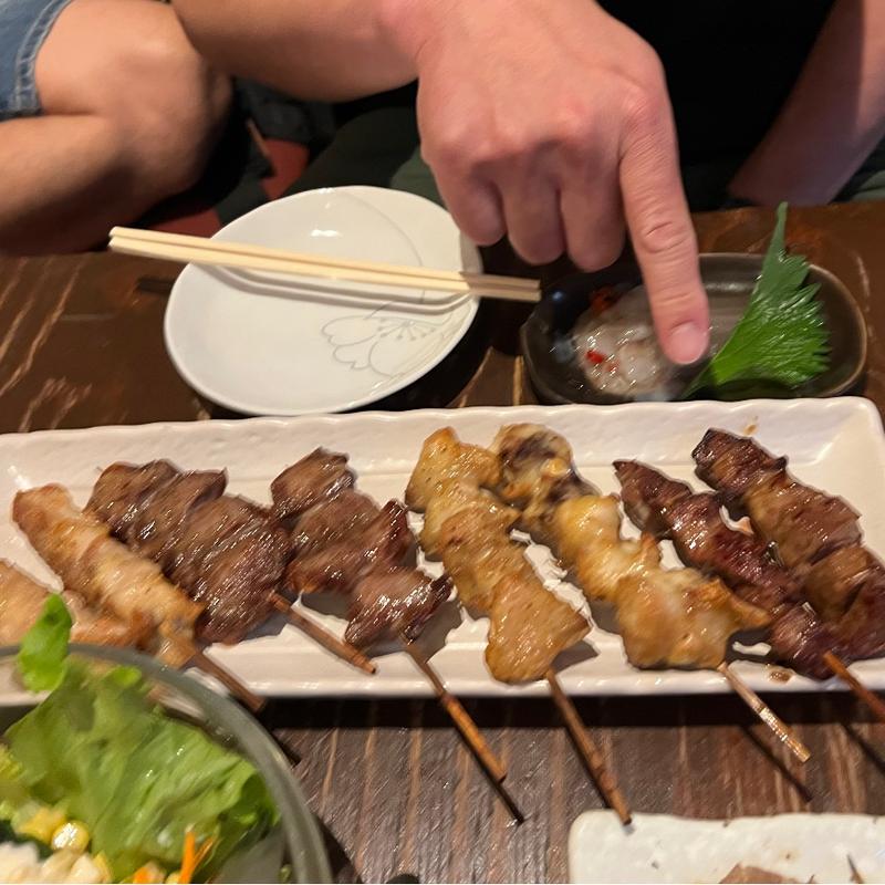 焼鳥盛合せ(炭火串焼 鶏ジロー 宇都宮店 )