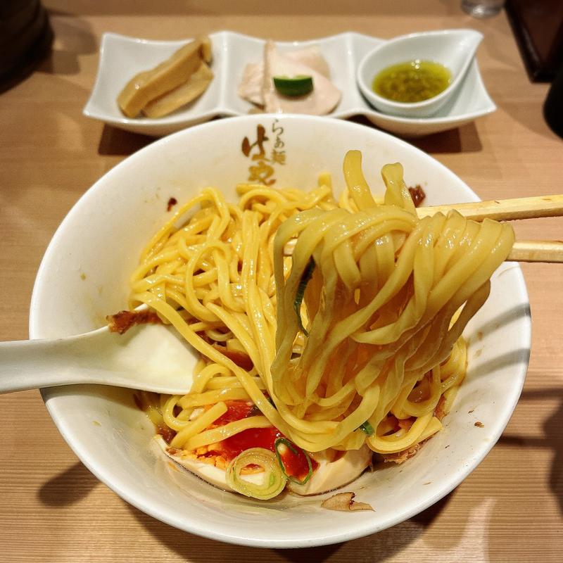 日本一の冷やし釜玉麺(はやし田中目黒店)