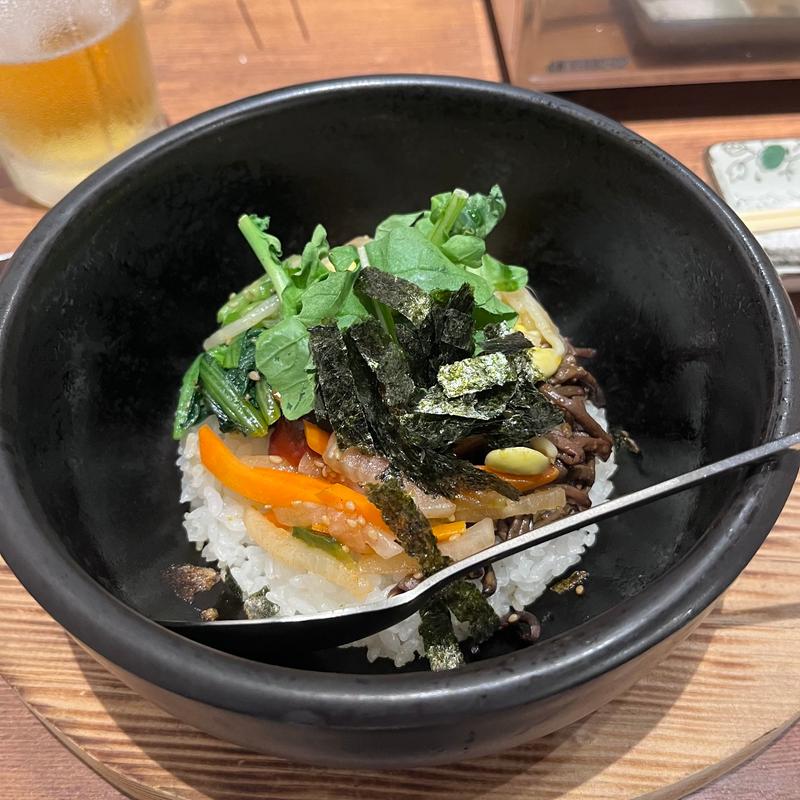 石焼きビビンバ(焼肉 YOKOHAMA 045)