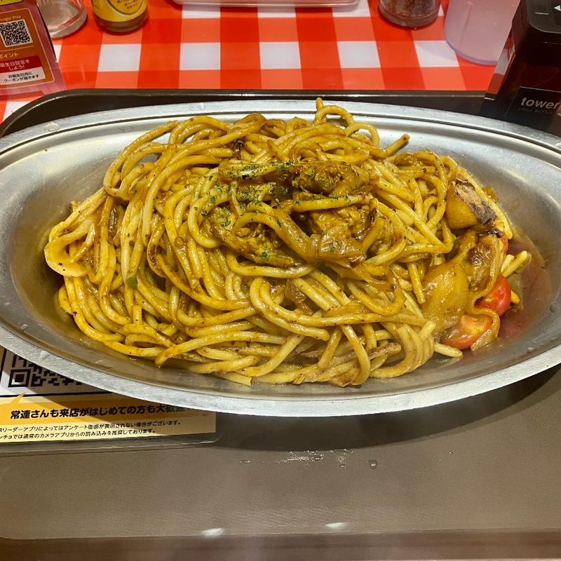 カレーナポ（大500g）(スパゲッティーのパンチョ 秋葉原店)