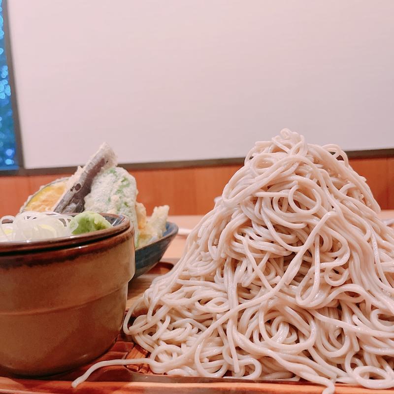 野菜天ぷらそば(味奈登庵 都筑佐江戸店)