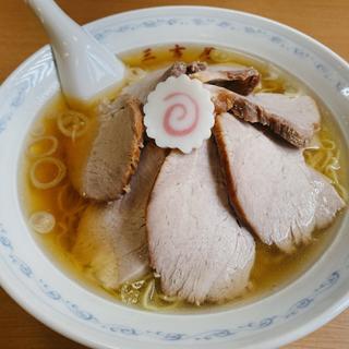 チャーシュー麺(三吉屋 駅南けやき通り店 （さんきちや）)