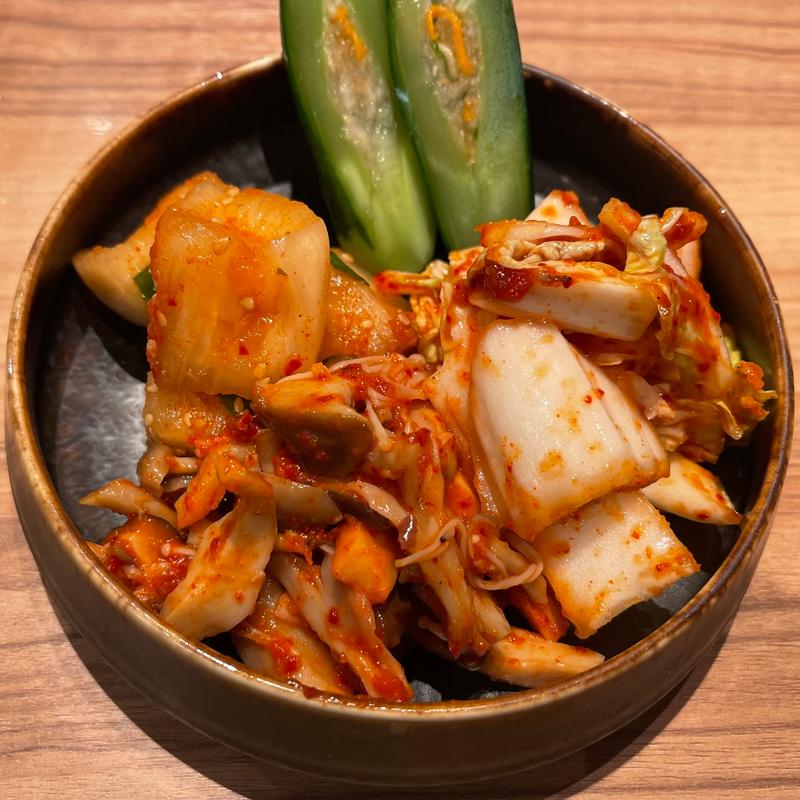 キムチ盛り(Yakiniku 名もなき名店へ 一切入魂一枚売り焼肉)