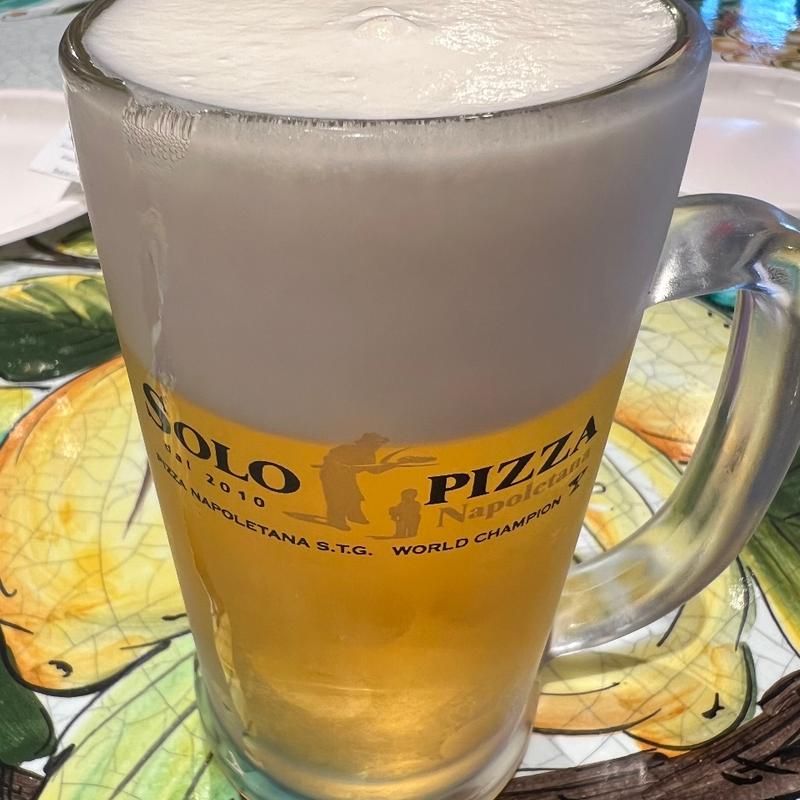 生ビール(ソロピッツァナポレターナ東京国立競技場店)