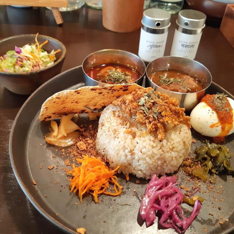 カレー3種盛り(sima スパイスカレー)