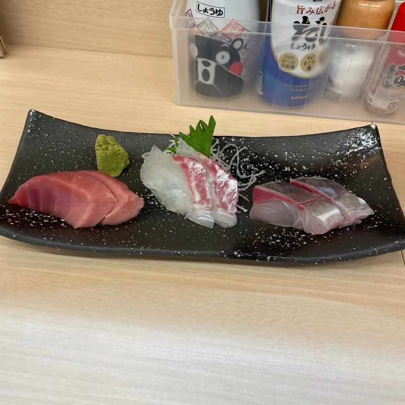 造り盛り合わせ3種(寿司居酒屋 まさ 大阪駅前第2ビルB2)