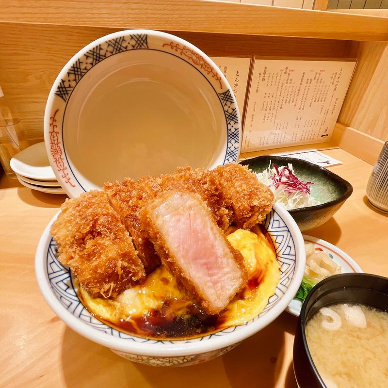 熟成四元豚上焼きかつ丼220g(日本橋 とんかつ一 HAJIME)