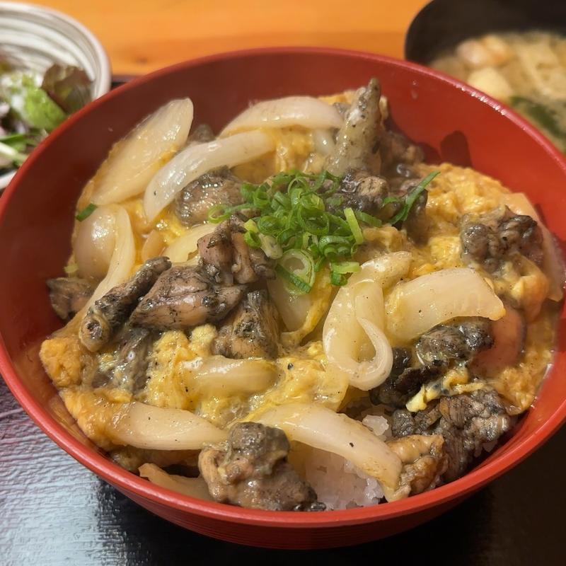 黒炭　親子丼(夢の家HANARE)