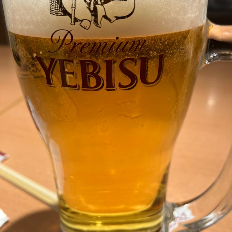 エビスビールジョッキ(ヱビスバー 札幌アピア店 (YEBISU BAR Sapporo Apia))
