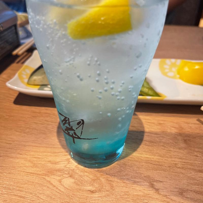 翠ジンソーダ(焼け石に肉 魚住店)