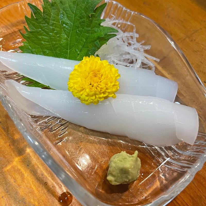 白イカ造り(鯛工房)