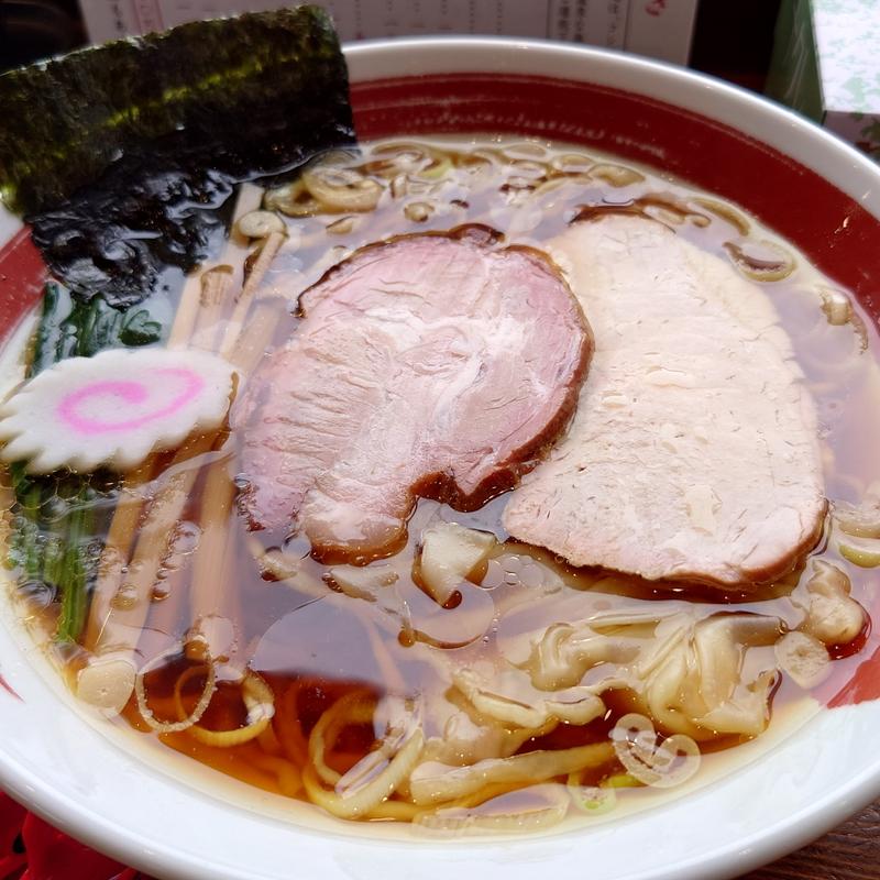 ワンタン麺(白河手打中華そばいずみや)