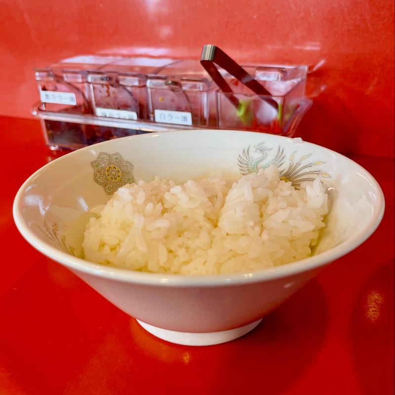 半ライス(中華料理東東(トントン))