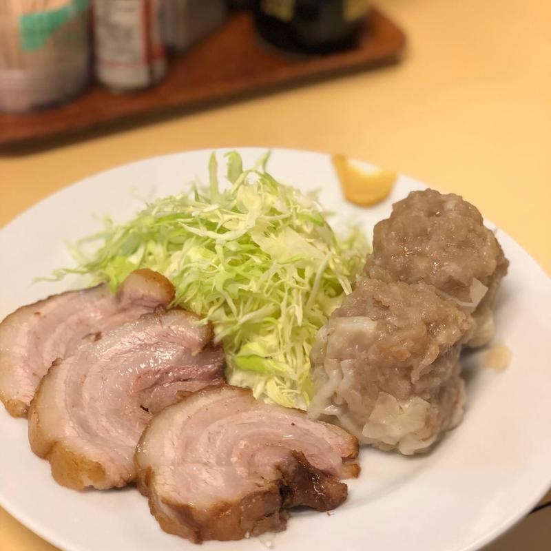 焼き豚 焼売 盛合せ(幸軒)