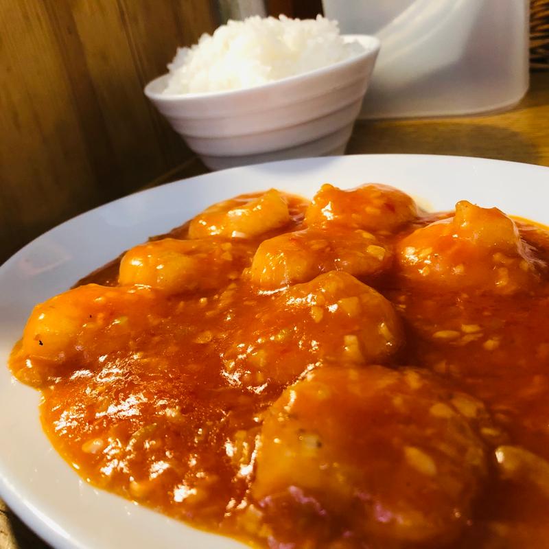 海老のチリソース(家常菜 博朱)