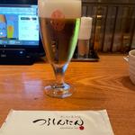 生ビール(おいしいおうどん つるとんたん BIS TOKYO)