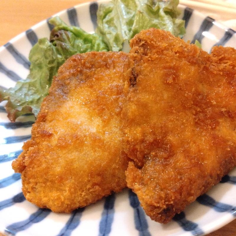 北海道ブリたれカツ(函館ブリ塩ラーメンと酒と肴カモン)