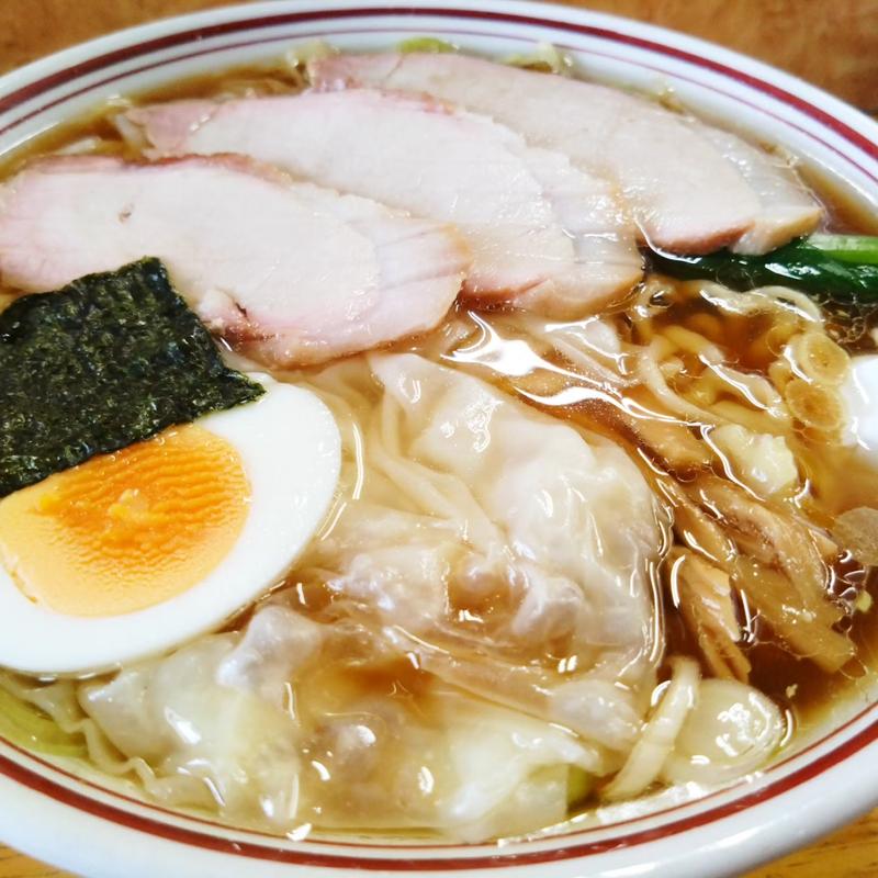 チャーシューワンタンメン(白河手打ち中華 くぬぎ)