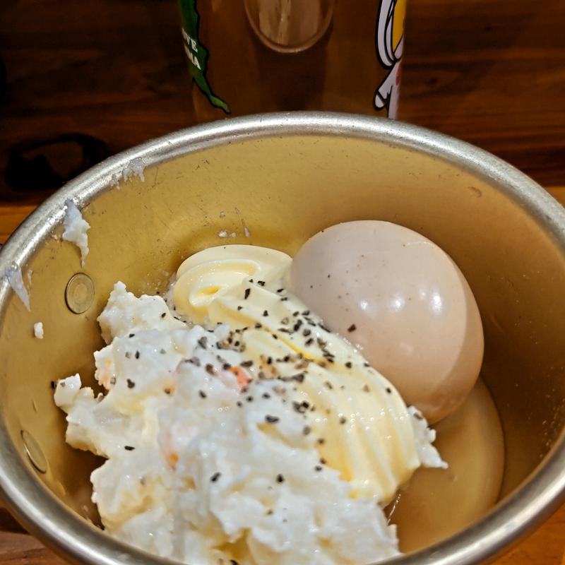 まぐろ出汁のポテトサラダ(Tunaがる〜海鮮おでん〜)