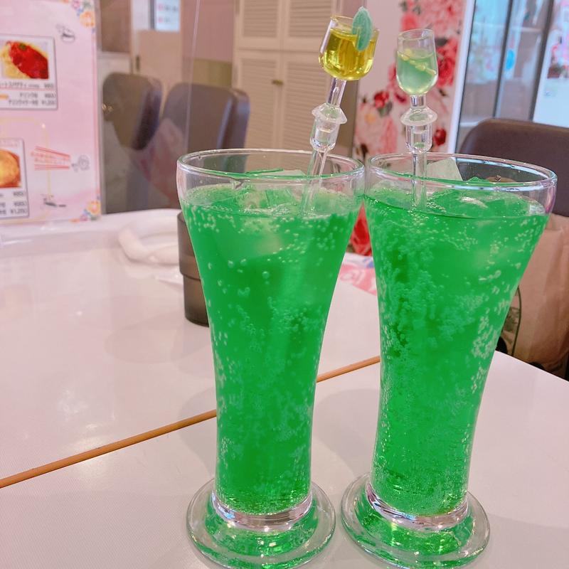 ソーダ水(喫茶 フルフル)