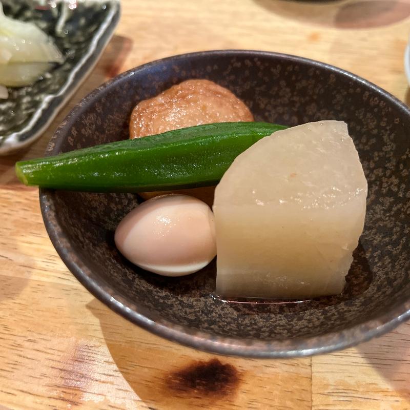 お通し(加藤商店 バル肉寿司 since2010 by 炉とマタギ （バルニクスシ）)