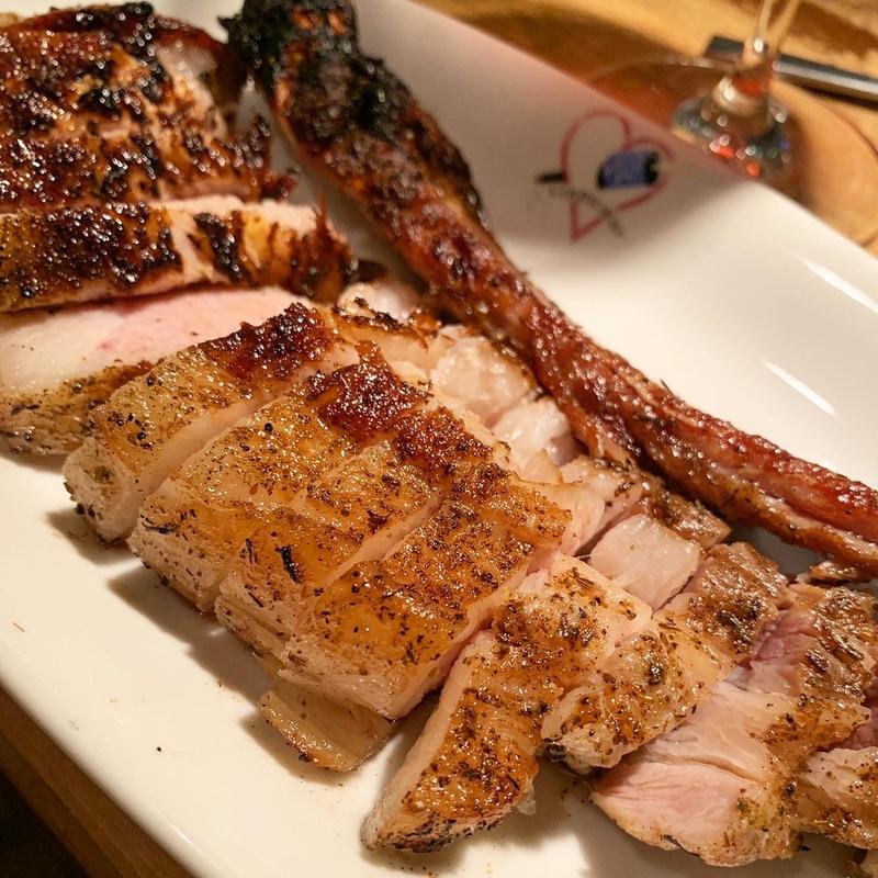 吉田豚スペアリブ香り焼き(ヴァンピックル 銀座 （vinpicoeur）)