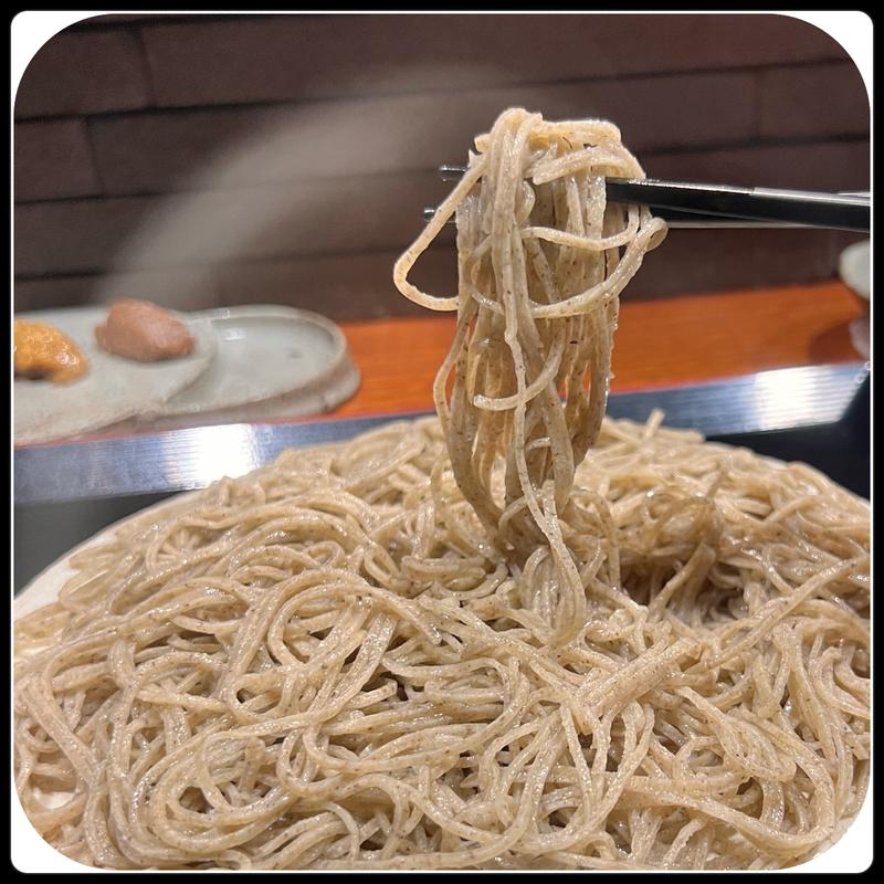 ざるそば　在来種(そば くら富)