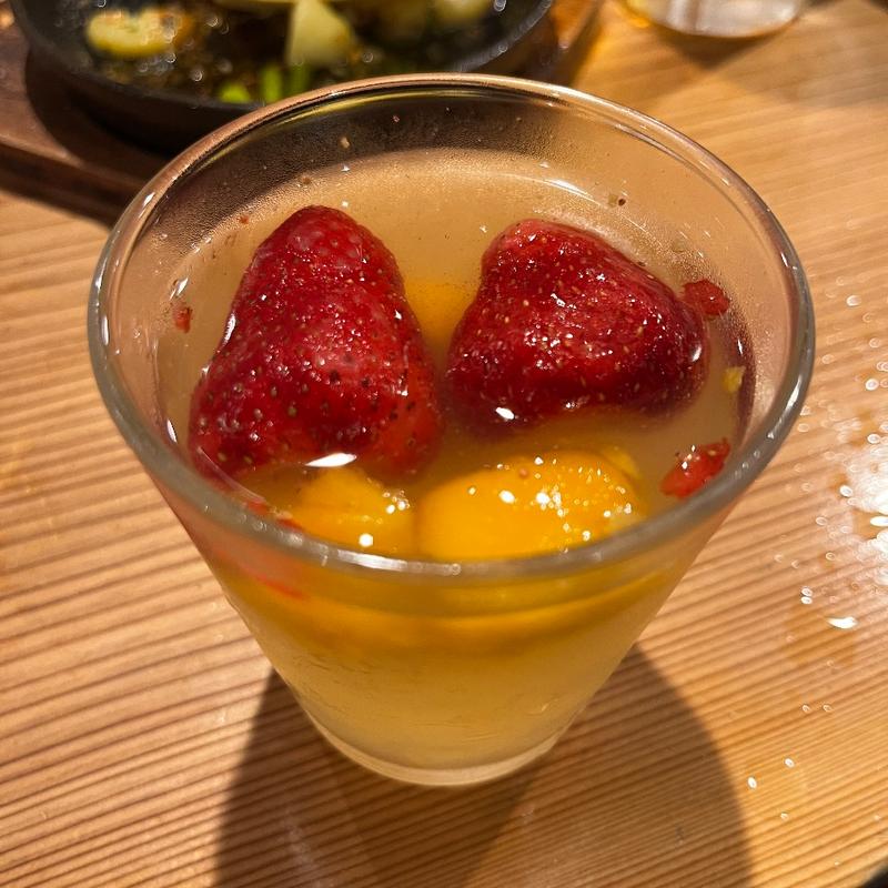 サングリア（白）(大衆イタリアン屋台 ブドウヤ 中津店)