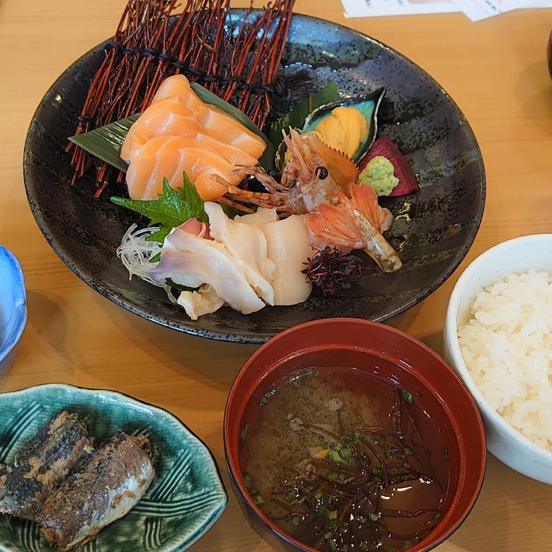 刺身定食(うに むらかみ 函館本店)