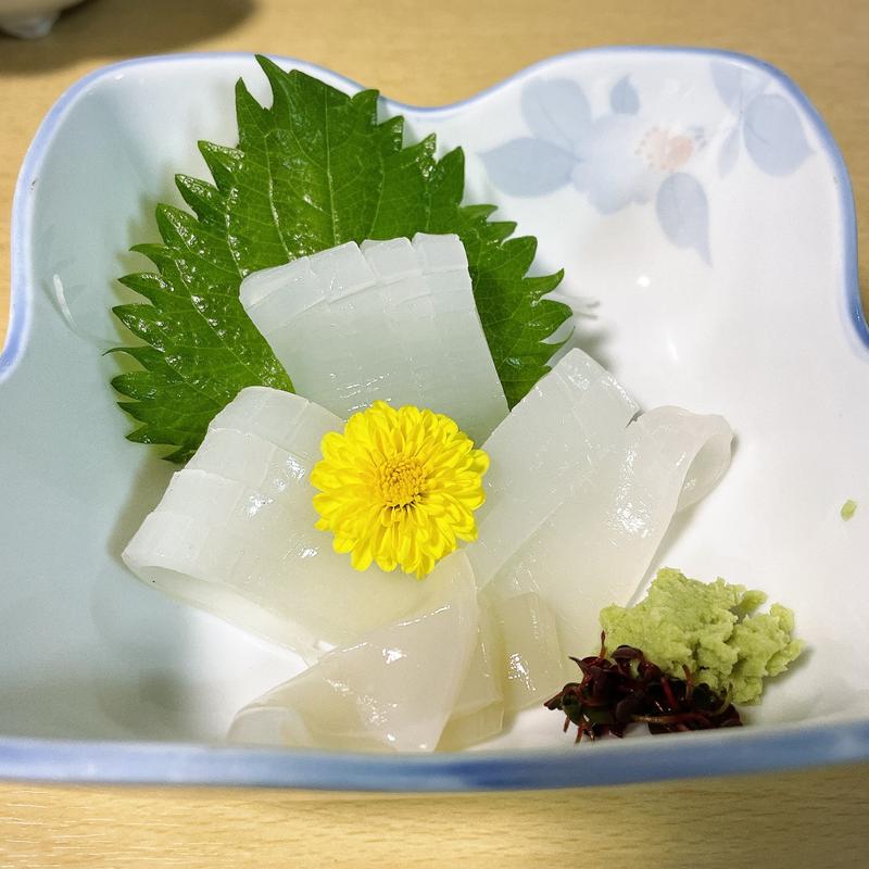 白イカさしみ(金田)