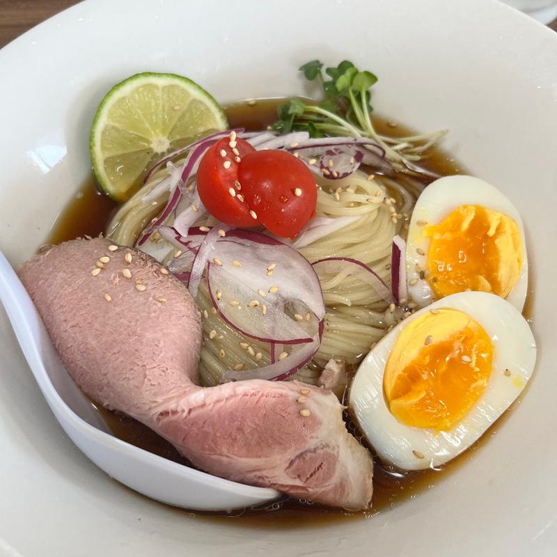 煮干し冷やし麺　しょうゆ(らーめん よつ葉)