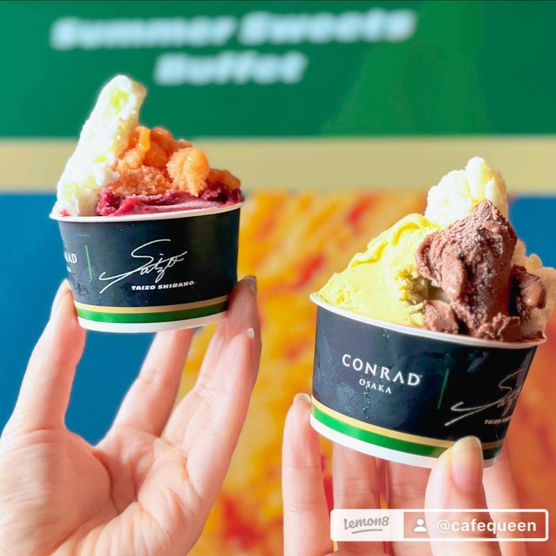 「マルガージェラート X コンラッド大阪」サマースイーツビュッフェ(アトモス・ダイニング)