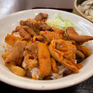 ミニ赤パンチ丼(山田うどん食堂　和光北インター店 )