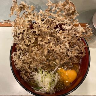 まいたけ天玉そば(そば うどん おくとね)