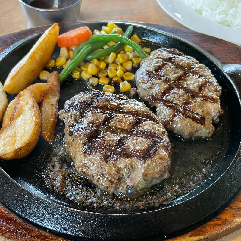 ガーデンハンバーグランチ(ファミリーガーデン)