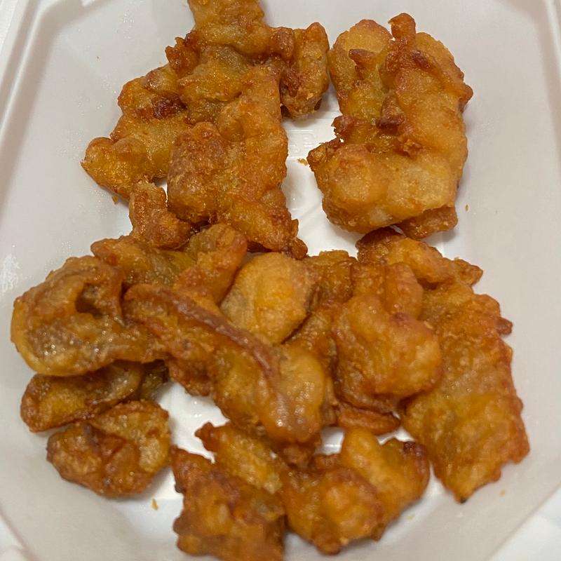 くせになるジューシー感 鶏皮揚げ ダブルガーリック(セブンイレブン 雲仙愛野店 )