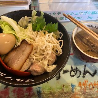 マルソンつけ麺(特製トッピング)(ハイデン.コッコFACTORYサマンサ・タマサ)