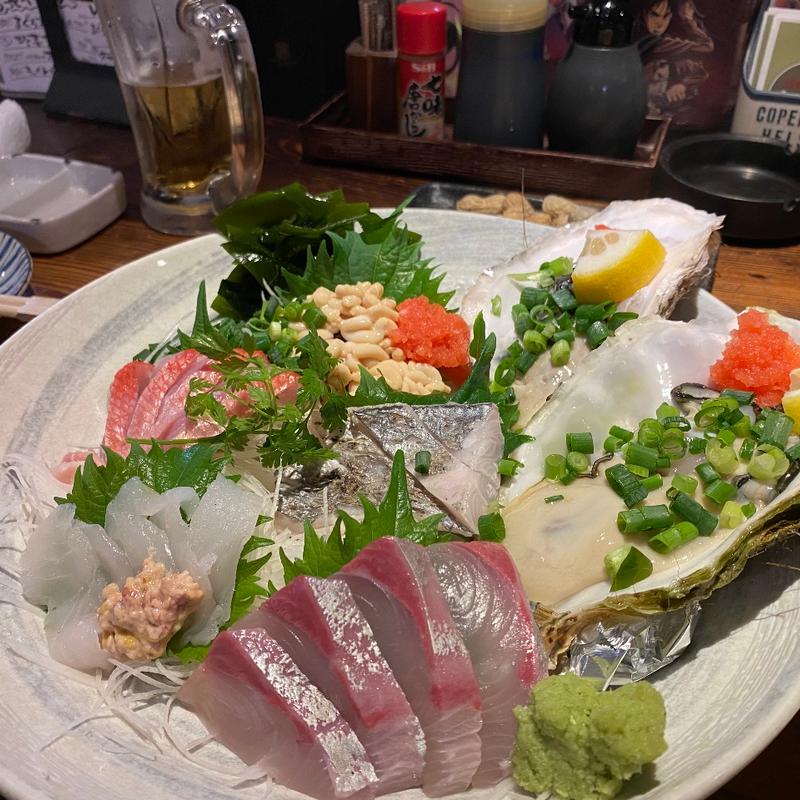 刺身盛り合わせ(魚～ずまん)