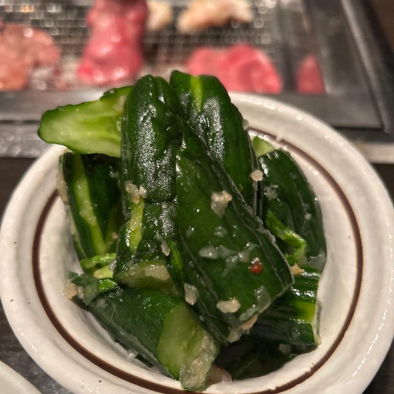 きゅうりキムチ(焼肉たつ家)
