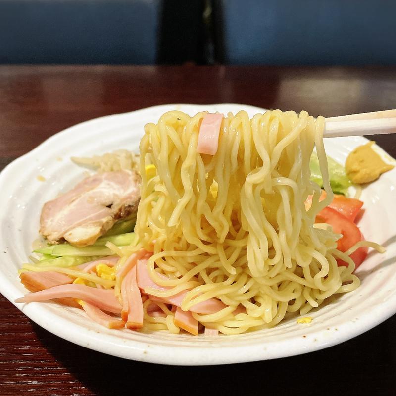 冷やしそば(中国料理 来々軒)