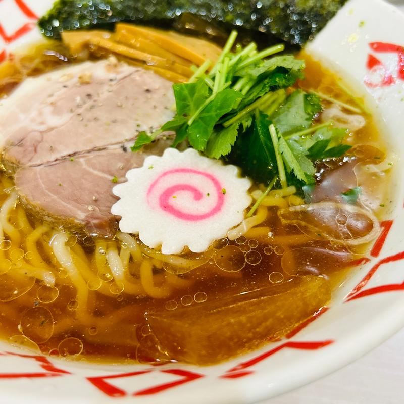 冷やし煮干しらーめん(並)(煮干しらーめん 玉五郎 阪急三番街店)