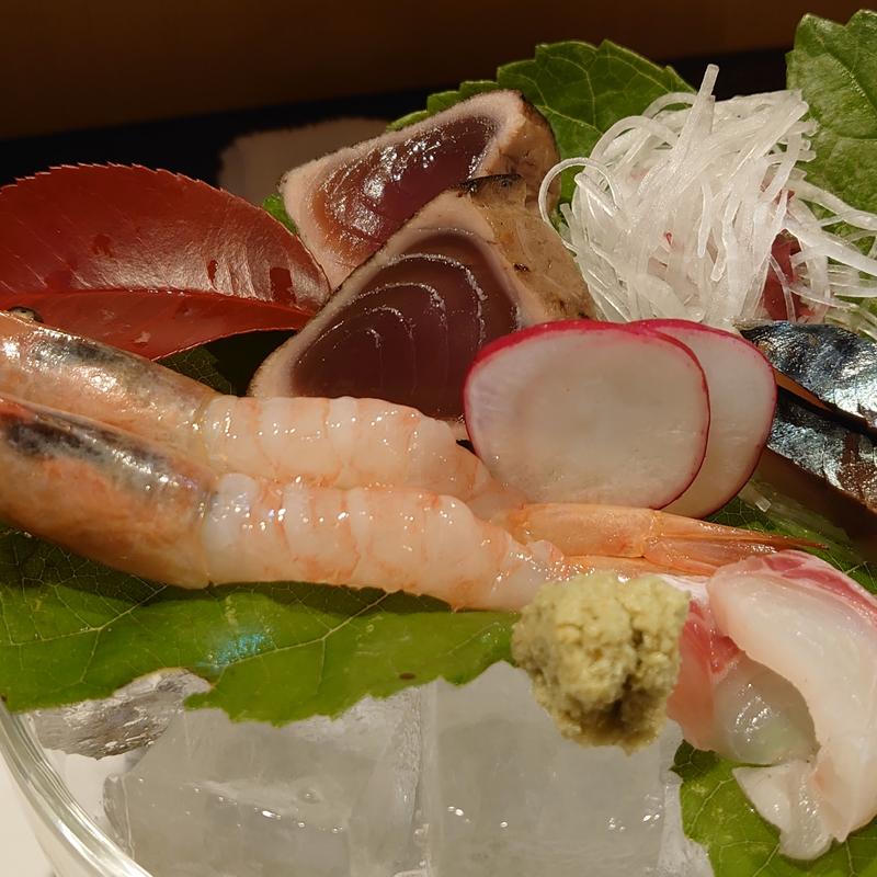 刺身盛合せ(炭焼き 成瀬)