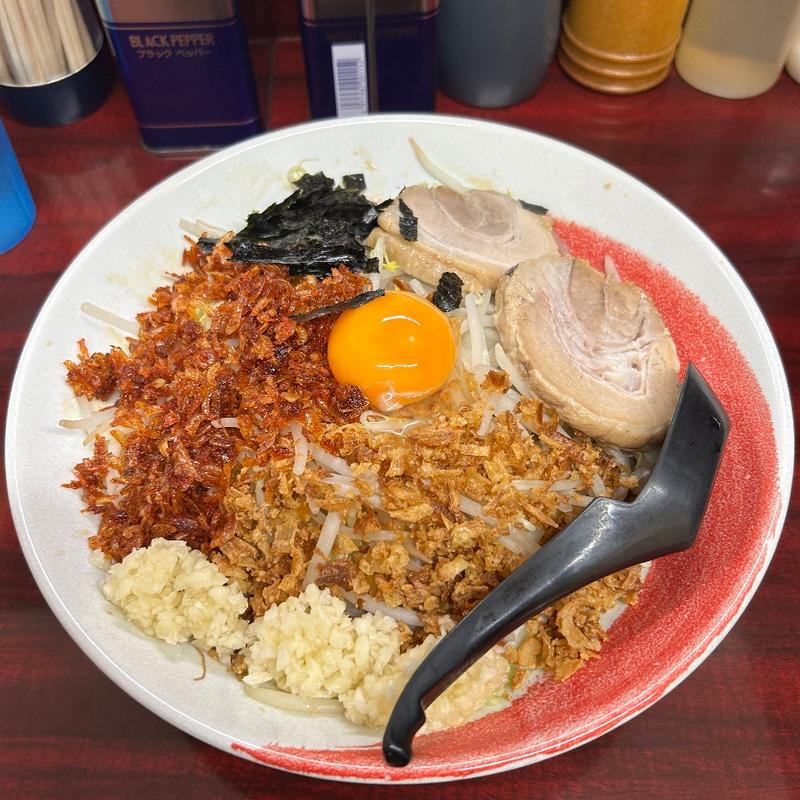 えび汁なしそば(麺屋 臥竜（めんや がりょう）)