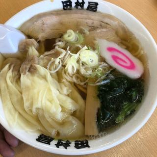 ワンタン麺【醤油】(田村屋)