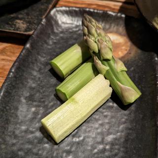 極太アスパラ(活食·隠れ酒蔵かけはし 総本店)