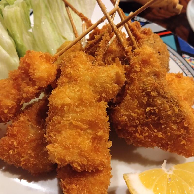 串揚げ盛合せ(海鮮居酒屋 誠漁丸 （せいりょうまる）)