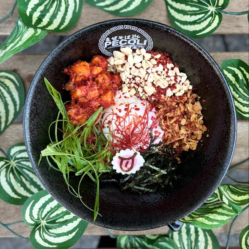 辛PECOLIそば(まぜそばPECOLI 本店)